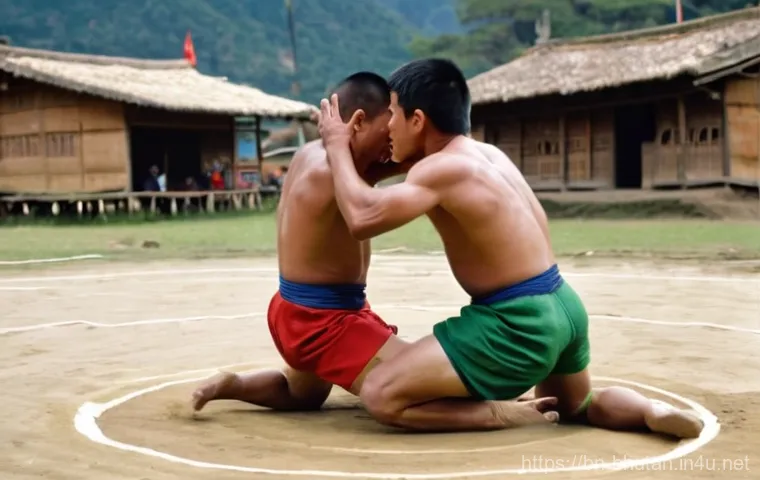 부탄에서의 전통 스포츠 - **Vibrant Bhutanese Archery Festival in the Himalayas**
A wide-angle shot of a vibrant tradition... 부탄에서의 전통 스포츠 - **Vibrant Bhutanese Archery Festival in the Himalayas**
A wide-angle shot of a vibrant tradition...